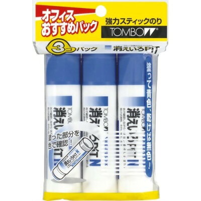【楽天市場】トンボ鉛筆 トンボ鉛筆 スティックのり 消えいろピットN HCA-322(3コパック) | 価格比較 - 商品価格ナビ